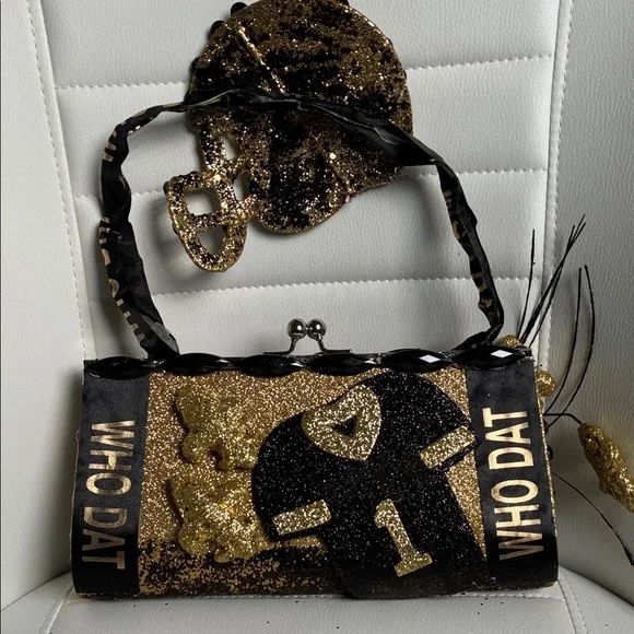 New Orleans Mardi Gras Krewe of Nyx Purse - Picture 2 of 4